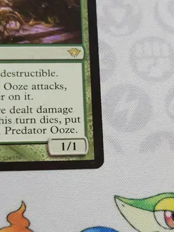 C4318 MAGIC MTG DARK ASCENSION PREDATOR OOZE #124 LP RARE - Image 5