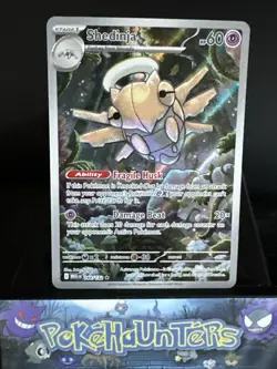 Pokemon Card Shedinja 144/132 Illustration Rare Mega Evolution Base Set NM - Image 1