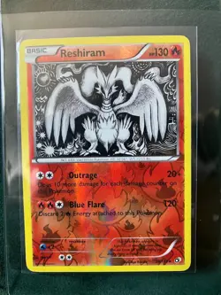 Reshiram 28/113 Legendary Treasures Reverse Holo Pokemon TCG Holor Rare - Image 1