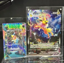 Pokemon TCG Jolteon VMAX Oversized Alt Art Full Art Promo Super Mint ! - Image 2