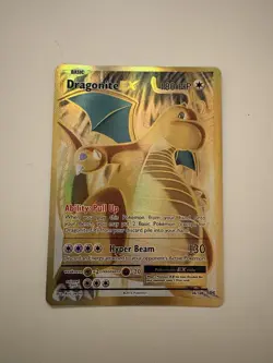Pokemon TCG Dragonite EX Evolutions Holo Full Art Ultra Rare Card 106/108 NM - Image 1