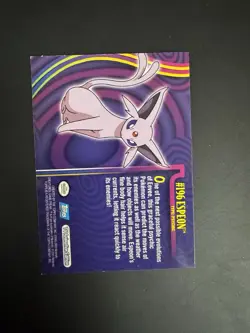 2001 TOPPS POKEMON ESPEON JOHTO LEAGUE CHAMPIONS #196 - Lightly Played - Image 2