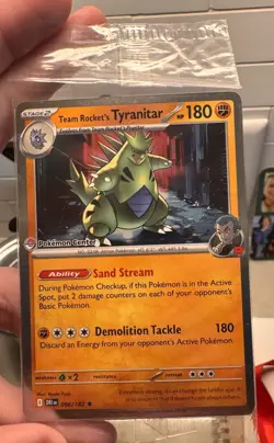Pokemon Center STAMPED SEALED Promo lot - Rocket’s Tyranitar, Noctowl, Tornadus - Image 1