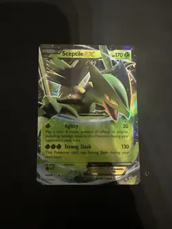 Pokemon Sceptile EX TCG Black Star Promo Holo Rare Card XY53 - Image 1