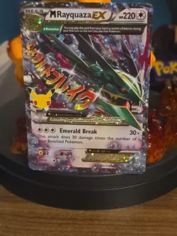 Pokemon TCG M Rayquaza EX Celebrations Classic Collection Holo Ultra Card 76/108 - Image 2
