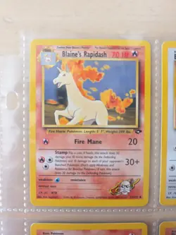 Pokemon WOTC Gym Challenge Set Of 9 Gym Cards Lot - Image 1