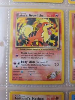 Pokemon WOTC Gym Challenge Set Of 9 Gym Cards Lot - Image 4