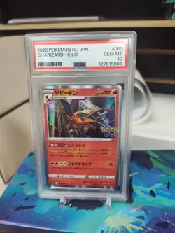 2022 Charizard Holo Gem Mint PSA 10! Pokemon Go Japanese - Image 1
