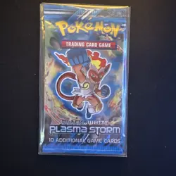 Pokemon TCG - Black & White Plasma Storm Booster Pack - Infernape Factory Sealed - Image 1