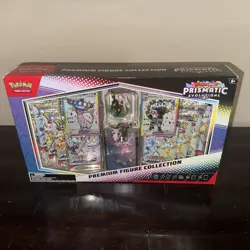 SEALED Pokemon Prismatic Evolutions Premium Figure Collection Box SAME DAY SHIP! - Image 1