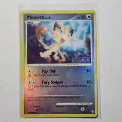 Meowth 106/146 Pokemon 2008 Platinum Reverse Holo NM condition Legends Awakened - Image 1