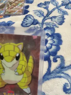 2000 Topps Chrome Series 1 - Sandshrew #27 - Pokemon TCG - Holo Foil - Image 2