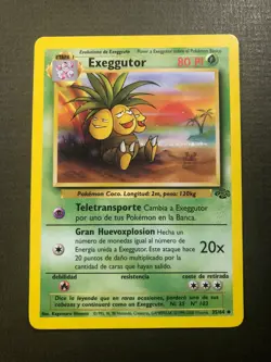 Pokemon [SPANISH] Exeggutor 35/64 Jungle Unlimited Uncommon NM Nice! - Image 1