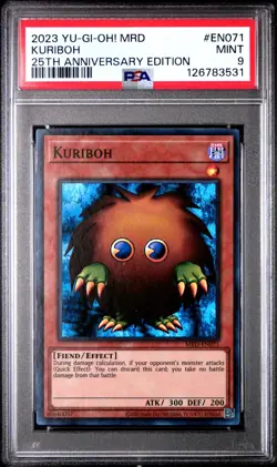 2023 Yu-Gi-Oh! Kuriboh Metal Raiders 25th Anniversary Edition #EN071 PSA 9 MINT - Image 2