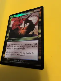 Backlash. Instant INVASION. FOIL MTG Card. Shooting star - Image 3