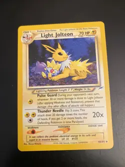 Lot of *2* Neo Destiny Key Cards: LIght Jolteon/#48 + Light Vaperon/#52 (NM-) - Image 2