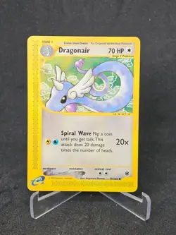 Pokemon Card Dragonair 75/165 Expedition Base Set Uncommon - Image 1