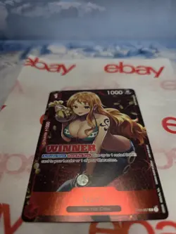 Nami ST01-007 C WINNER Tournament VOL 3 One Piece Card Game ENGLISH - Image 1