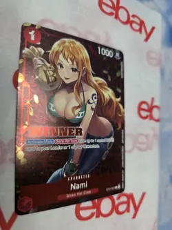 Nami ST01-007 C WINNER Tournament VOL 3 One Piece Card Game ENGLISH - Image 2
