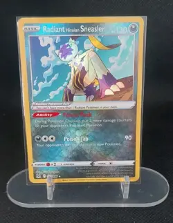 Pokemon TCG Radiant Hisuian Sneasler Sword & Shield - Lost Origin 123/196... - Image 1
