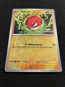 Pokemon TCG Voltorb Professor Program COSMOS HOLO 151 Completion Chase - Image 1
