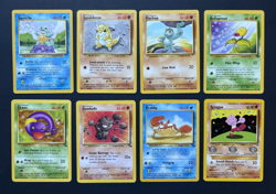 Pokemon TCG - BASE Jungle Fossil Neo - 8-Card COMMON Lot #4 - WotC Vintage LP/MP - Image 1