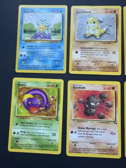 Pokemon TCG - BASE Jungle Fossil Neo - 8-Card COMMON Lot #4 - WotC Vintage LP/MP - Image 2