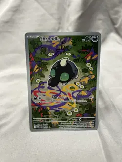 Shroodle 149/132 Pokemon TCG MEGA Base Set Full Art Rare NM - Image 1