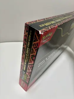 Pokemon Paldean Fates Great Tusk & Iron Treads EX Premium Collection In Hand - Image 3