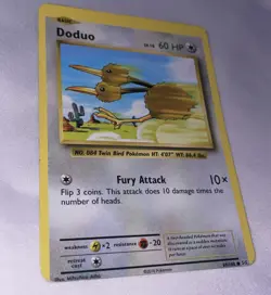 Pokemon TCG 2016 XY Evolutions Doduo 69/108 MISPRINT ERROR DOT - Image 4