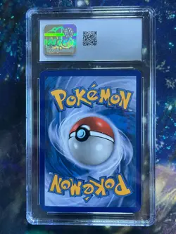 CGC 8.5 INVERTED HOLO ERROR Flareon #5 Unseen Forces Reverse Holo Pokemon 2005 - Image 2