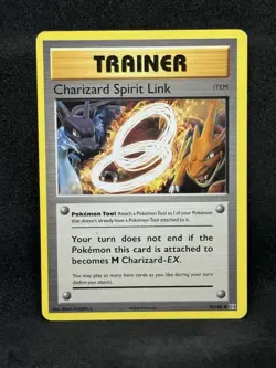 Charizard Spirit Link 75/108 XY Evolutions Uncommon 2016 Pokemon TCG Card HP - Image 1