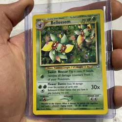 Pokemon Card TCG Bellossom Neo Genesis 3/111 Holo Unlimited Holo Rare NM Vintage - Image 2