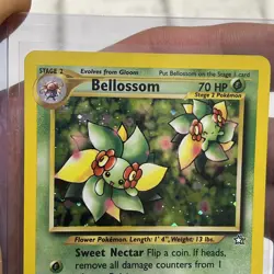 Pokemon Card TCG Bellossom Neo Genesis 3/111 Holo Unlimited Holo Rare NM Vintage - Image 3