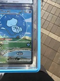 POKEMON CGC 10 Gem Mint 2024 SV Paldean Fates Mew ex 232/091 SIR Bubble Mew - Image 5