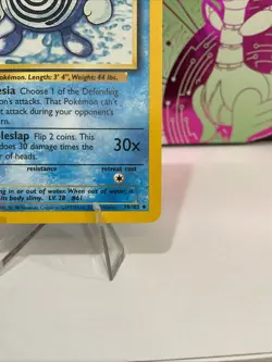 Poliwhirl 038/102 Base Set Regular LP Pokemon Card TCG - Image 4