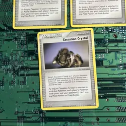 Cessation Crystal 74/100 EX Crystal Guardians Pokemon Card Trainer Tool 3 - Image 3