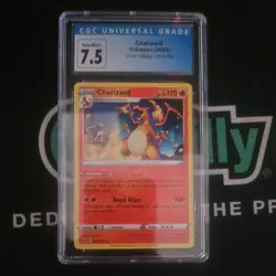2020 Pokemon CHARIZARD #025 Vivid Voltage CGC 7.5 - Image 1