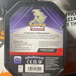 Pokemon TCG Slaking,Tyranitar & Darkrai New Sealed Collectors Tins - Image 4