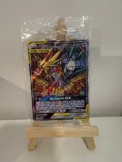 Pokemon Moltres Zapdos Articuno GX Hidden Fates Black Star Promo SM210 SEALED NM - Image 1
