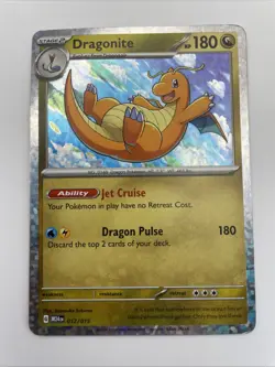 2025 Pokemon DRAGONITE #012/015 McDonald's Collection M24 EN Confetti Holo (B) - Image 3