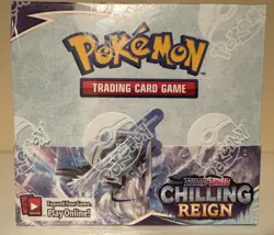 Chilling Reign Booster Box Factory Sealed - 36 Packs - Pokemon TCG Near Mint NM - Image 1