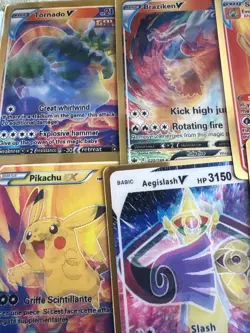 Pokemon 3D Gold Fan Art 10 cards Lot??NM - Image 1