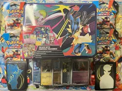 Pokemon Mega Evolution Lot-Sealed Collector Chest & Sealed Boosters Pks,& More! - Image 1