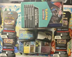 Pokemon Mega Evolution Lot-Sealed Collector Chest & Sealed Boosters Pks,& More! - Image 3