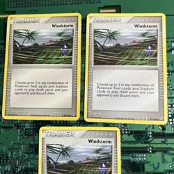 Windstorm 85/100 EX Crystal Guardians Pokemon Card Trainer Non-Holo 3 - Image 2