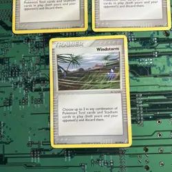 Windstorm 85/100 EX Crystal Guardians Pokemon Card Trainer Non-Holo 3 - Image 3