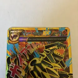Pokemon Primal Groudon EX Full Art Ancient Origins 97/98 Very Rare Card LP Cond - Image 2