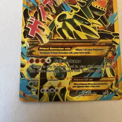 Pokemon Primal Groudon EX Full Art Ancient Origins 97/98 Very Rare Card LP Cond - Image 5