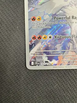 N's Reshiram 167/159 Sv09: Journey Together Illustration Rare Holo Pokemon Card - Image 4